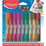 Conjunto 9 Colas Purpurina Maped Color'Peps