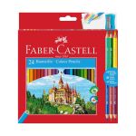 Faber-castell Lápis de Cor 3 Lápis Bicolor + 1 Afia + 24 un. - 110324