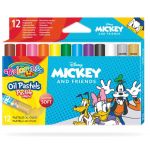 Colorino Caixa 12 Cores Óleo Pastel Disney Mickey - PRT89953