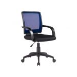 Q-connect Cadeira de Escritório Encosto Médio Regulável em Altura 900+100mm x L 570mm x P 560mm Tecido - KF19011
