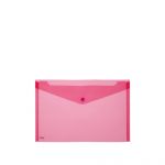 Firmo Bolsa Envelope com Velcro A6 Rosa - 49544