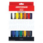 Amsterdam Estojo Iniciação Acrílico, 20 ml, 12 Cores
