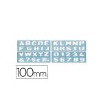 Escantilhão Letras e Números 100mm - ESC-LENU100MM