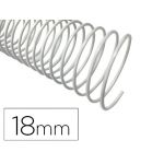 Q-connect Espiral Metálica Branco 64 5:1 18mm 1.2mm 100 un.