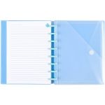 Carchivo Envelope A5 p/ Caderno Ingeniox PP Transparente c/ Velcro - 66125001