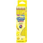 Colorino Pack 12 Lápis de Cor Colorino Amarelo - PRT86464