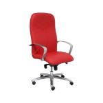 PYC Cadeira Executiva Caudete Vermelho Braços Ajustáveis