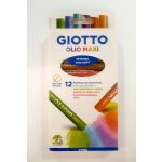 Giotto Pastel de Óleo Maxi Giotto 12 un.