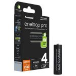 Panasonic Eneloop Pro Pack 4 Pilhas LR6/AA 2450mAh