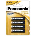 Panasonic Pilhas Alcalinas AA LR06 Pack 4 Un.