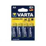 Varta Pilha Alcalina 4106/LR06 AA 1.5V Blister Pack 4 Un.
