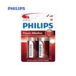 Philips Pilha Alcalina 1.5V LR14 Blister 2 Un.