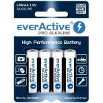 Blister 4 Pilhas Ind. Alcalinas 1,5V LR6 AA - everActive INDUSTRIAL