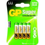 Gp Pilhas Alcalinas 4Xaaa 1.5 V Lr03-B4