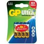 GP Blister 4 Pilhas Alcalinas LR03 AAA (ULTRA PLUS+) - GP24AUP-2U4