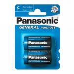Panasonic 2 Pilhas General Purpose R14BB ZINC BL2
