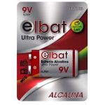 Elbat Pilha Alcalina 6LR61 9V EB0163