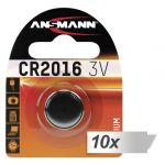 Ansmann Pilha CR2016 10 x 1 Un.