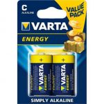 Varta Pilha Alcalinas Energy LR14 C 1.5V 7000mAh 2 Un.