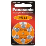 Panasonic Pack 6 Pilhas para Aparelho Auditivo BL/6 ZINC AIR PR 13
