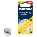 Rayovac Acoustic Special 10 6pcs Hearing Aid Batteries - 4610945416