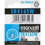 Maxell Pilha para Relógio SR416SW (337) 18293900 - 10 Unidades
