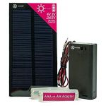 Kit Micro Solar Carregador de Baterias 2x AA/AAA - KSBC10