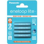 Panasonic Eneloop Lite Pilhas Recarregáveis AAA 550mAh 4 Un.