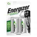 Energizer Pack 2 Pilhas Recarregáveis Power Plus HR14/C 2500mAh - 138740