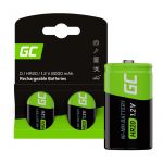 Verde Cell Pilha Bateria Recarregável D Hidr. - GR15