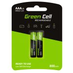 Verde Cell Pilhas Recarregáveis Hr03 800mah 1.2v 2 Uni - GR08