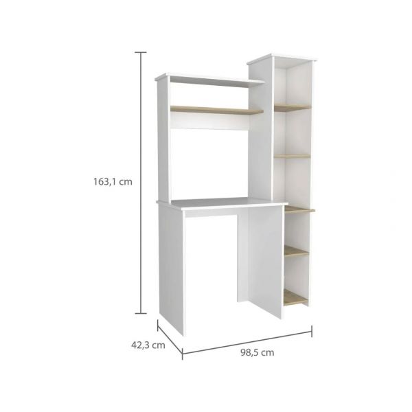 Tuhome Conjunto Heinrich 163.1x98.5x42.3cm Branco