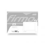 FIRMO Envelope Comercial B4, 250 x 353 mm Branco Autoadeisvo Silicone, Pack 25 Unidades
