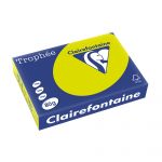 Clairefontaine Papel Cópia Trophée A4 80g Verde Fluorescente, Resma de 500 Fls