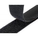 Cose Velcro p/ coser M/F (1mt x 20mm) preto ou branco Color: Black