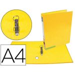 Liderpapel Pasta de Arquivo System Cartão Forrado A4 2 Aneis 25mm Mistos 40mm S/caixa Amarela - OFF077595CE