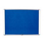 Bi-office Vitrine Feltro Mastervision Retardadora de Chama (6xA4 (760x673mm), Azul - ST340101750