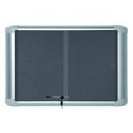 Bi-office Vitrine de Interior Feltro Mastervision Sliding Doors ((12XA4)1010X1000, Azul - VT660207770