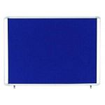 Bi-office Vitrine Feltro Mastervision Exterior Top Hinged (18xA4 (1400x973mm), Azul - VT390607760