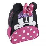 Disney Mochila Escolar Minnie Mouse Rosa (25,5 x 30 x 10 cm) - S0727090