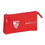 Safta Estojo Triplo Sevilla FC Vermelho