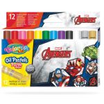 Colorino Caixa Pastel de Óleo Disney Avengers 12 un. - PRT91505