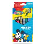 Colorino Caixa 6 Marcadores Metálicos Disney Mickey - PRT89960