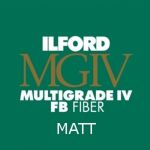Ilford Papel MGF.5K Baryté 24x30cm 10Fls Mat Classico