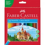 Faber-Castell Lápis de Cor Hexagonais 24 Un.