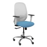 PYC Cadeira de Escritório 354CRRP Branco Azul Claro - S5703951