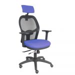 PYC Cadeira de Escritório com Apoio p/ a Cabeça B3DRPCR Azul Claro - S5703868