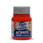 Acrilex Tinta Tecido Fosca 04140/583 Vermelho Tomate 37 ml