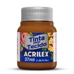 Acrilex Tinta Tecido Fosca 04140/814 Chocolate 37 ml