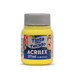 Acrilex Tinta Tecido Fosca 04140/589 Amarelo Canario 37 ml